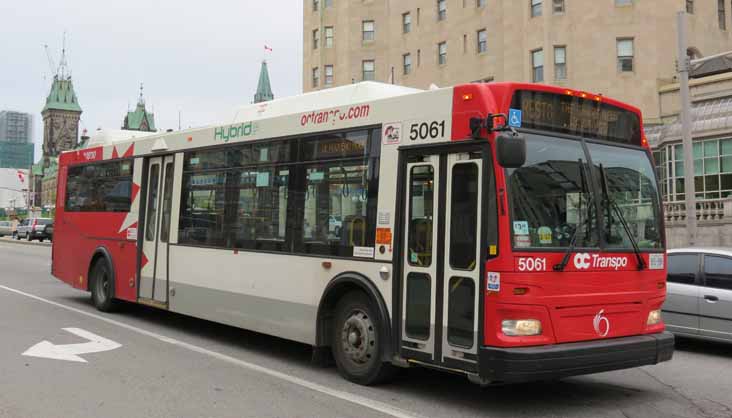 OC Transpo Orion VII hybrid 5061